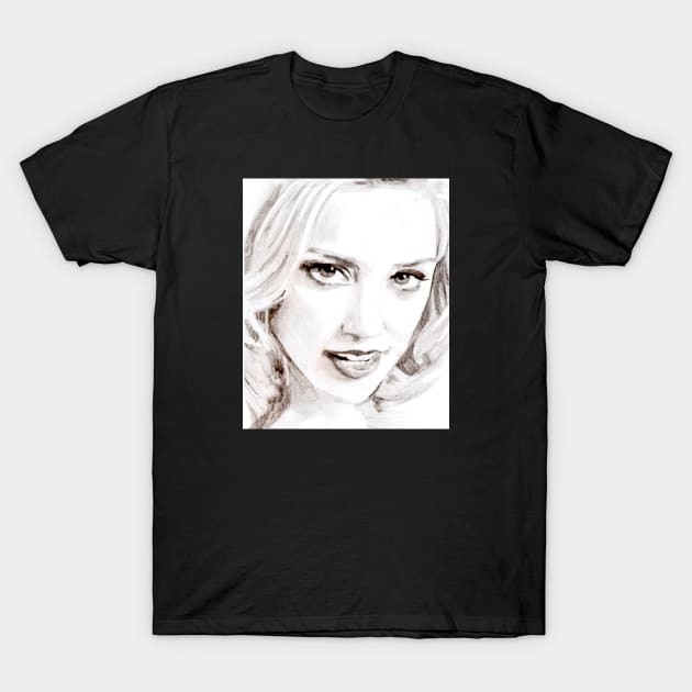 Blonde 2 T-Shirt by Grant Hudson